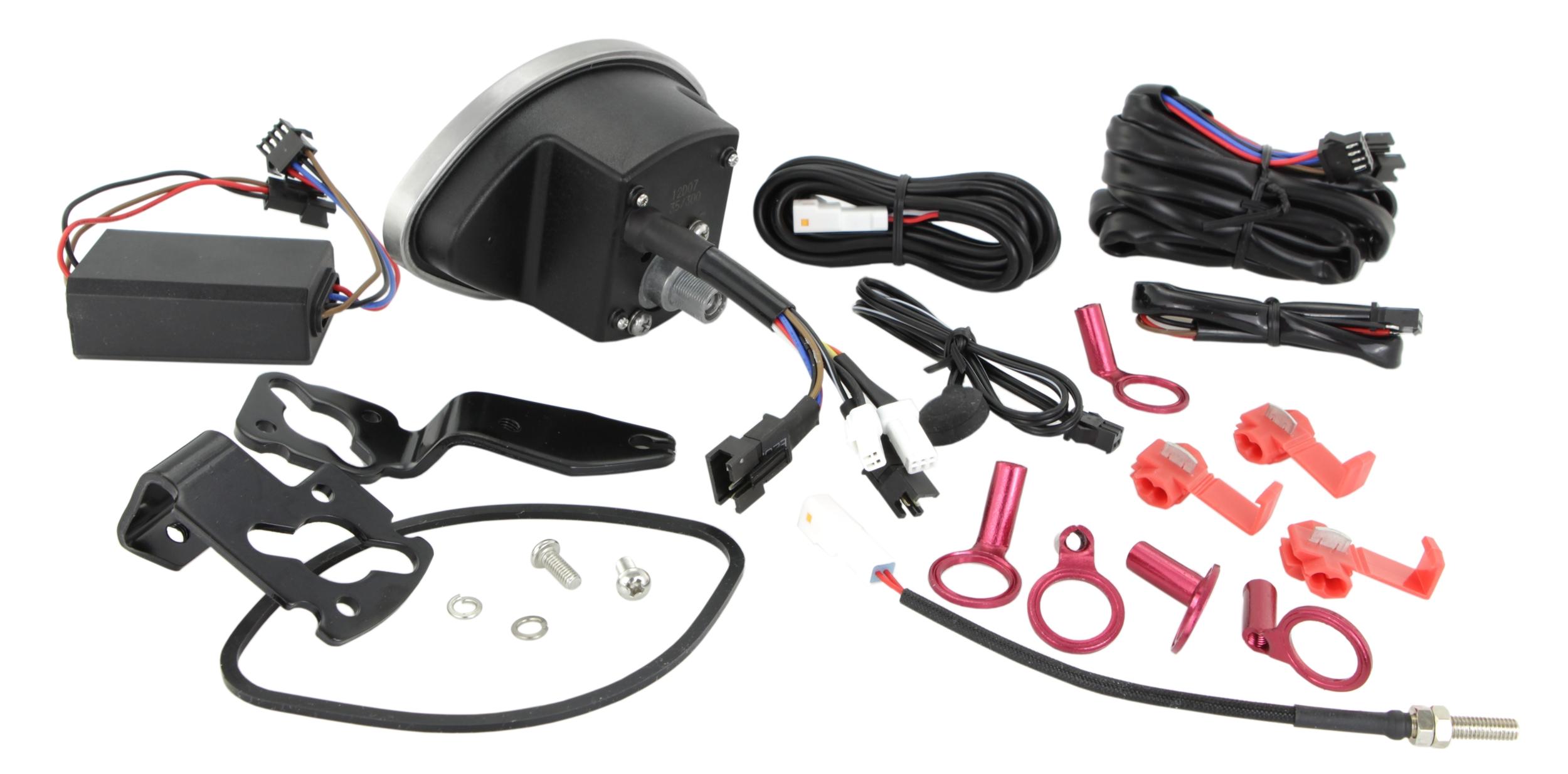 OEM Quality Gas Cables Kit – Clutch, Brake, Counter – For Vespa PX 125/150/200 Rainbow, Made In Italy