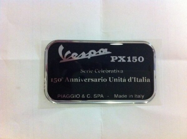 Logotipo Vespa Px 150 2011 Aniversario Unita D'italia