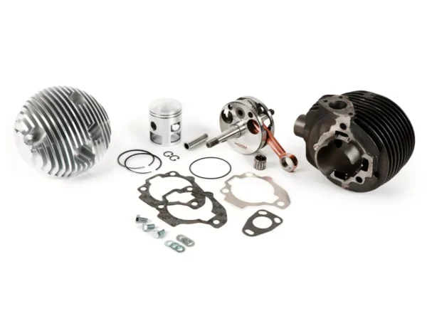 Kit  cilindro y cigüeñal -BGM PRO 150cc,  Faro Basso, Ø=57mm, carrera=57mm- Años 56/57/58